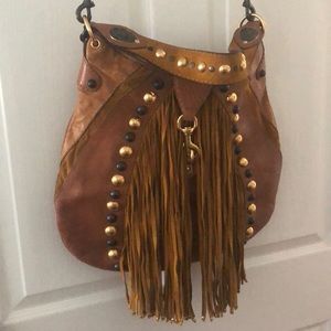 Authentic Gucci Babouska crossbody studded purse